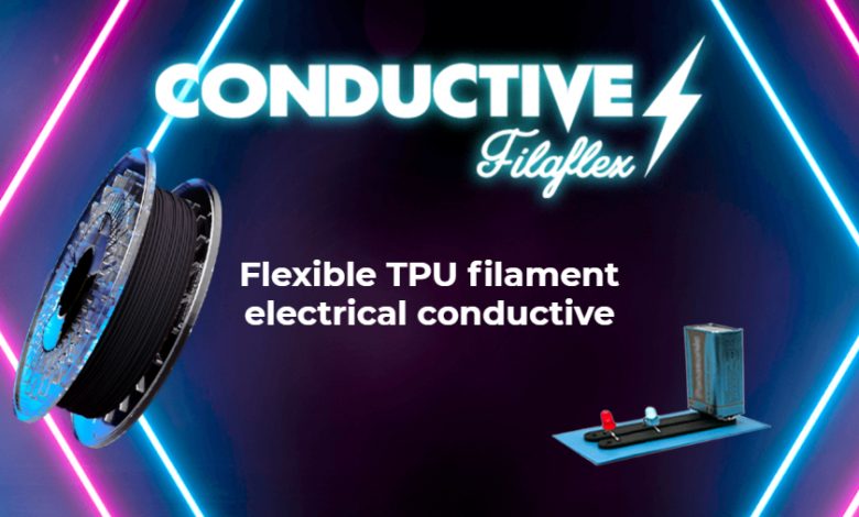 Recreus推出用于3D打印的导电Filaflex TPU长丝