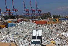 黎巴嫩贝鲁特港口危险化学品被运往德国处理