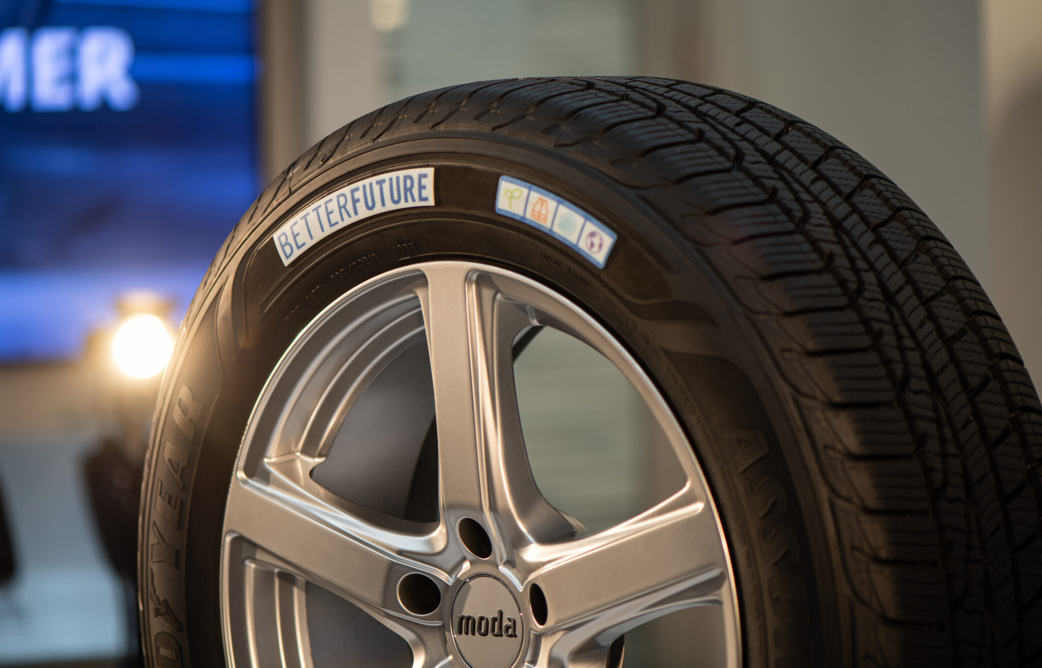 固特异推出含有70%可持续材料的环保轮胎