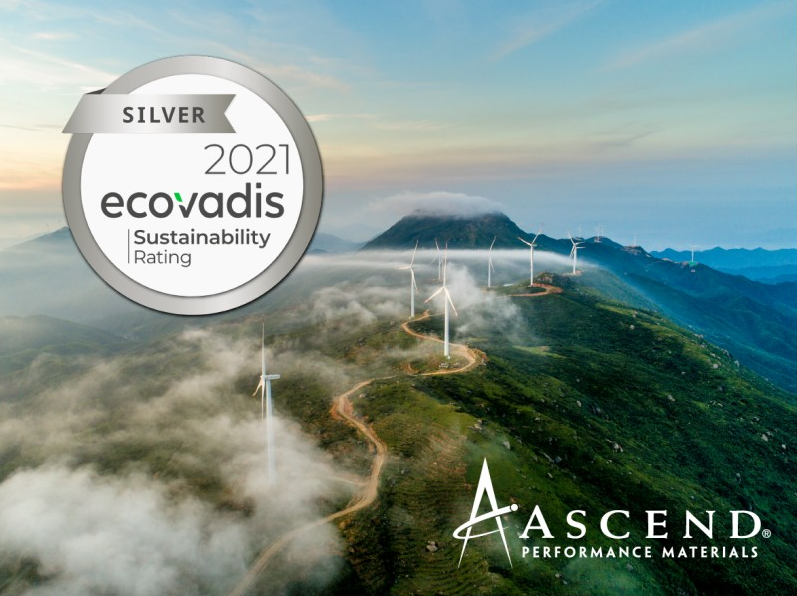 “精益求精”！奥升德 (Ascend) 获得 EcoVadis 可持续发展银奖