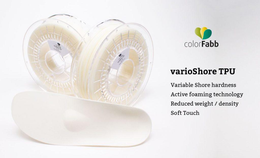 联合开发！路博润和ColorFabb联合开发3D打印材料varioShore TPU