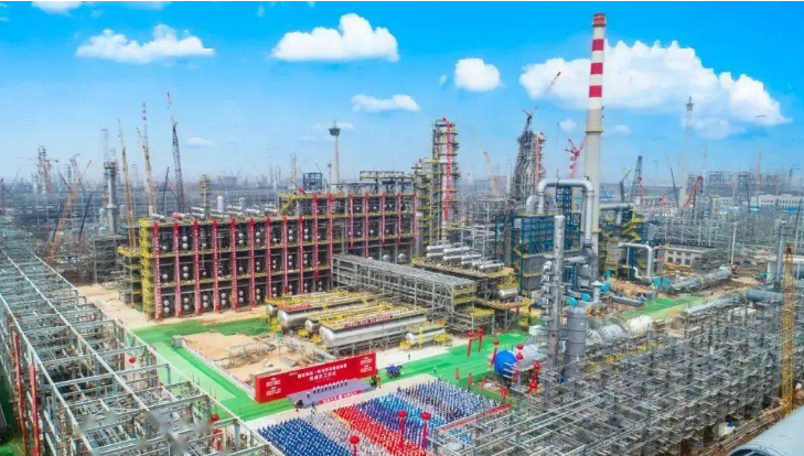 江苏盛虹1600万吨/年常减压装置点火试运行 计划下半年投产