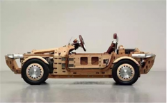 未来的汽车采用木头制造？