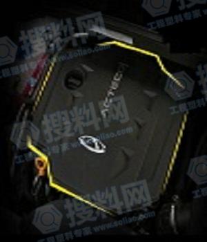 汽车发起机罩盖