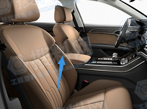 汽车座椅靠背饰条