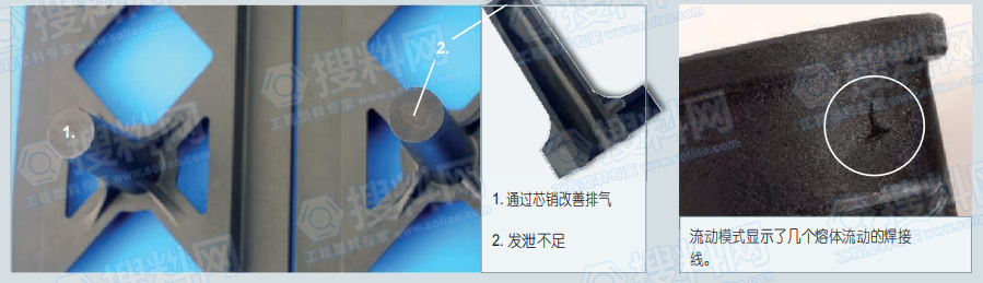 塑件呈现焦烧点的原因及扫除方法