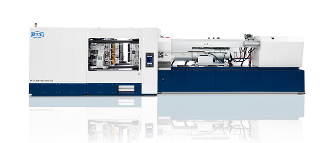 克劳斯玛菲开发的最节能的机器---侧入式Netstal PET-Line全球首发