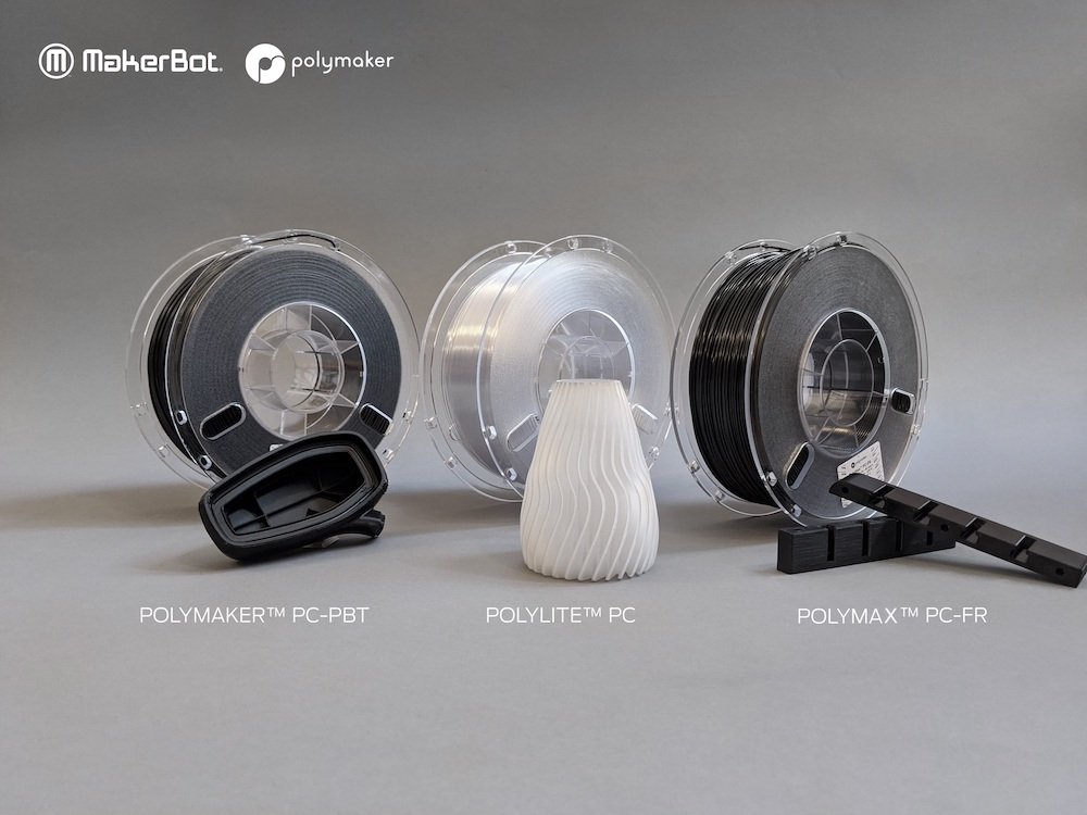 Polymaker为MakerBot LABS提供新型工业聚碳酸酯材料