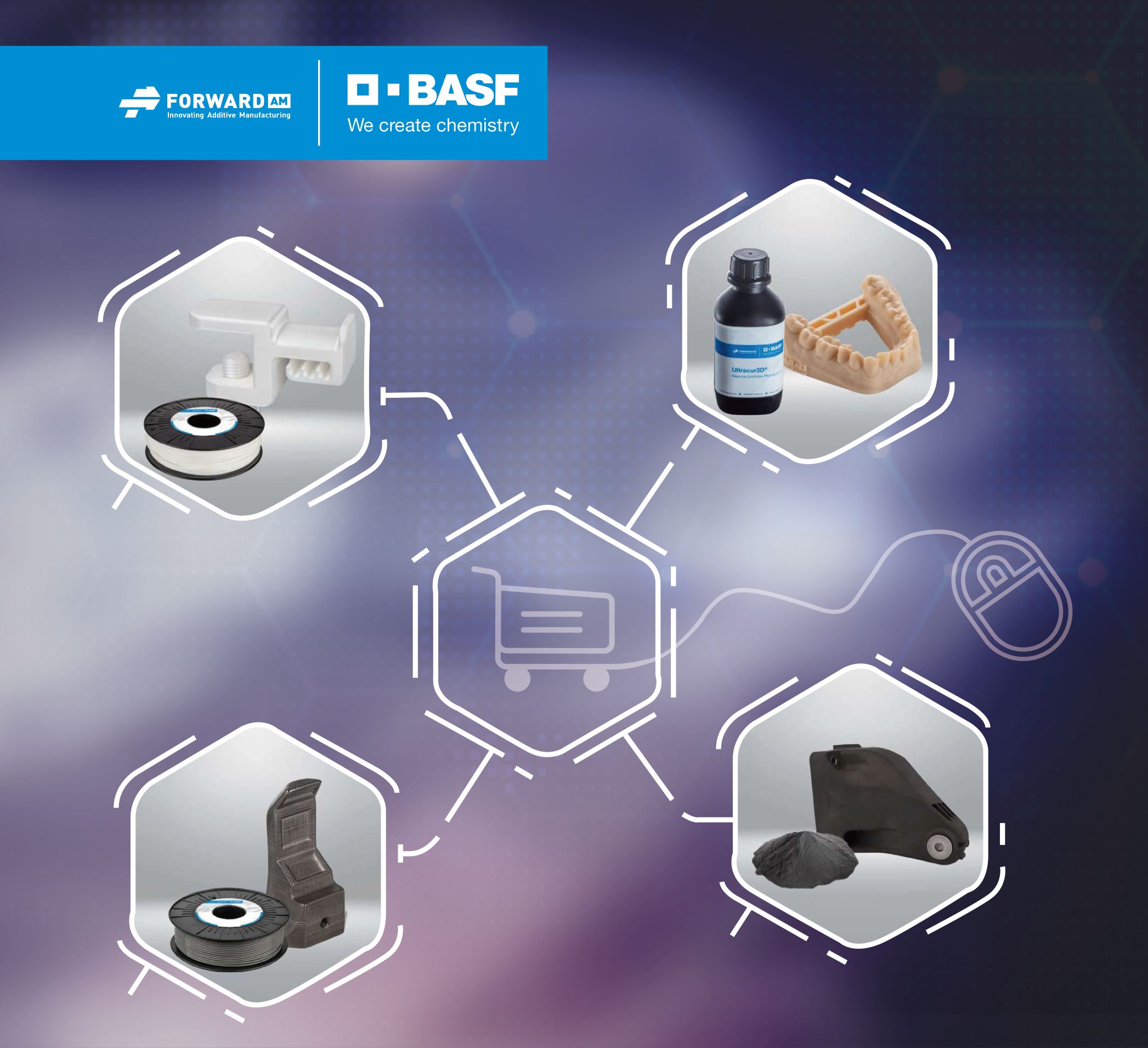  巴斯夫1688.com线上旗舰店正式推出3D打印产品