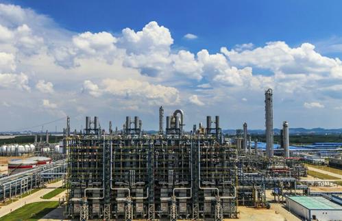  中韩石化化工片区重启乙二醇水路出厂