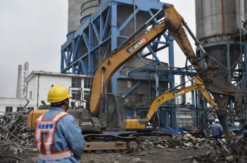 震惊！扬子石化30万吨/年PTA老装置拆除