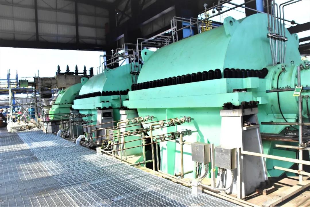 古雷炼化80万吨/年乙烯裂解装置气压缩机组试车成功