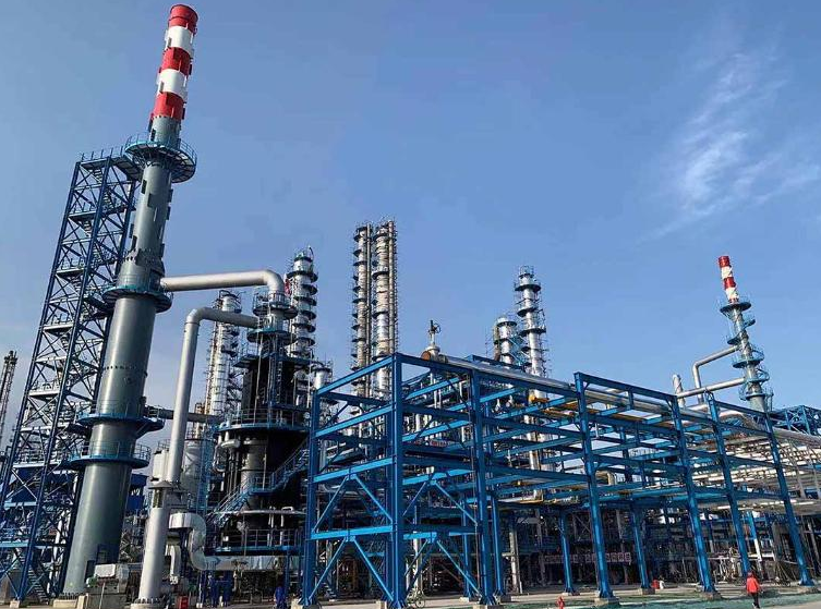 中化弘润12万吨年苯乙烯装置开车成功