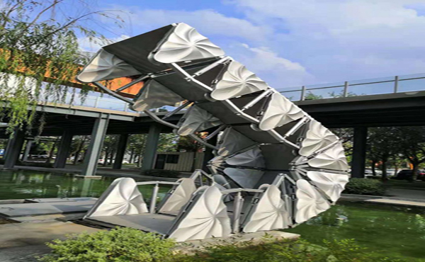 中国首座3D打印的伸缩桥亮相上海