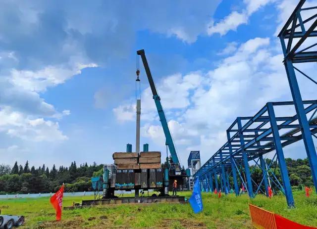 仪征化纤年产300万吨PTA项目主装置土建工程开工