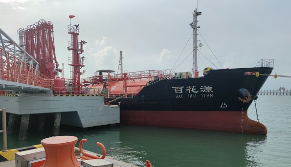 中科炼化打通丁二烯出口全流程