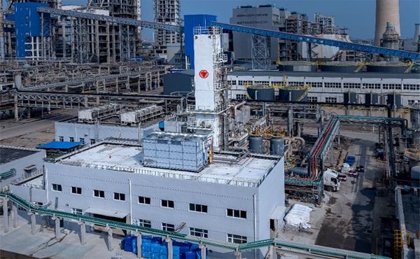 渤化永利二氧化碳回收利用项目正式试车投产