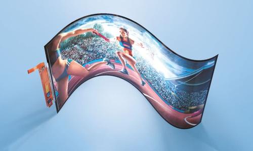 LG研发出新型可折叠显示屏材料，表面坚硬如玻璃 折叠部分柔韧