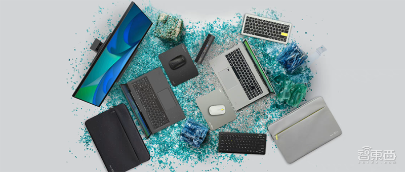 acer回收材质PC屏幕亮相，以再生塑料PCR打造，友善地球办公环境