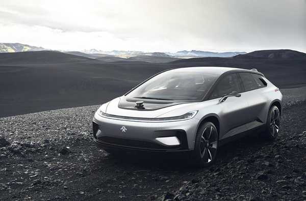 电动汽车品牌法拉第未来与HSL合作开发3D水晶LED灯带