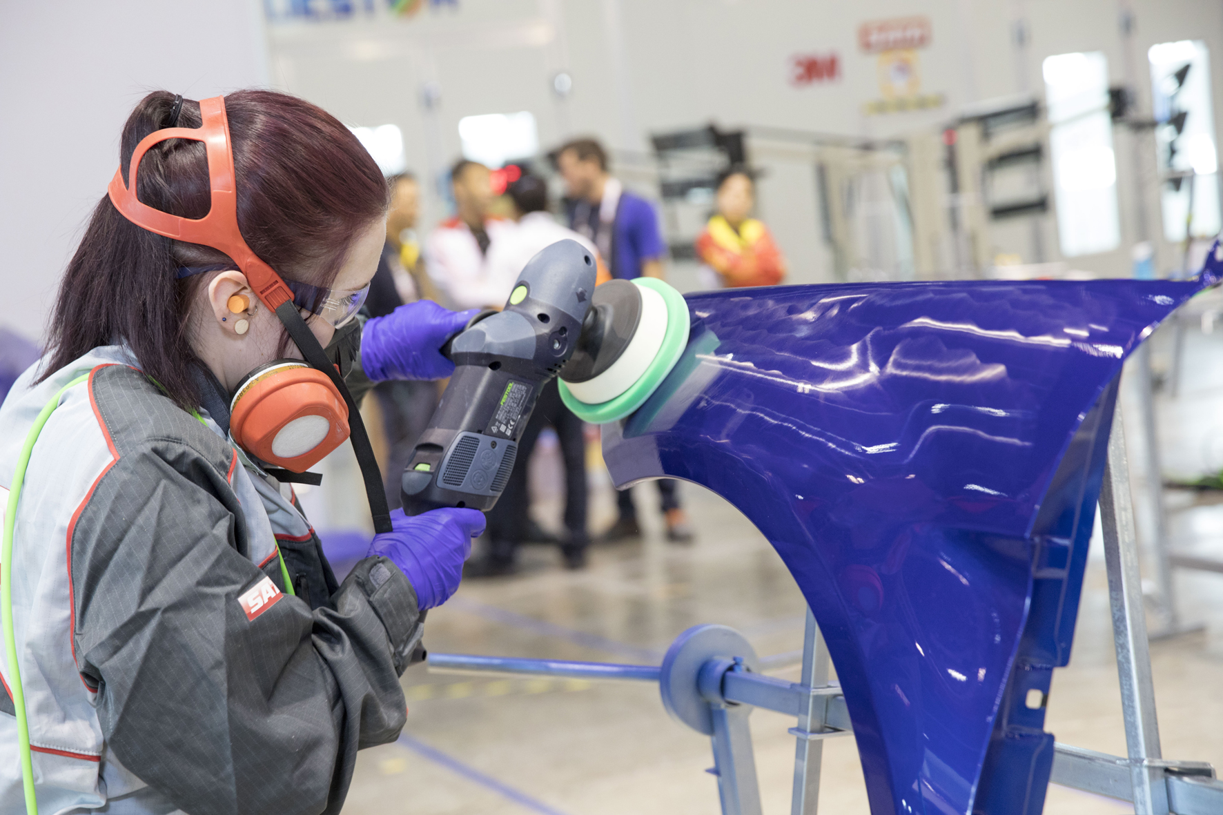 巴斯夫继续成为世界技能大赛全球赞助伙伴，支持培养汽车喷涂