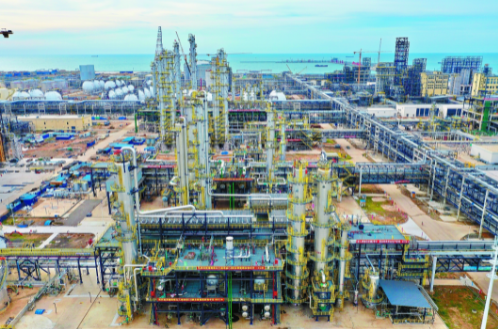 海南炼化乙烯项目3套重要生产装置实现中交