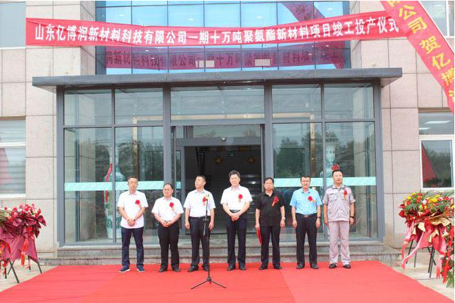 亿博润新材料一期10万吨联合聚醚项目成功投产试车