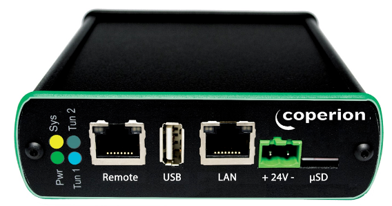 科倍隆展示了挤出机专用的新远程服务盒ServiceBox CSB 4.0