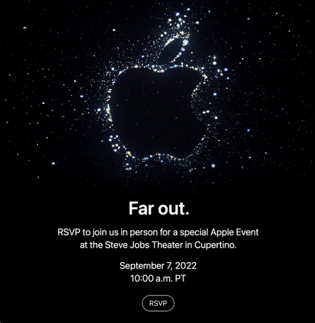 iPhone14来了！苹果官宣秋季发布会将于9月7召开