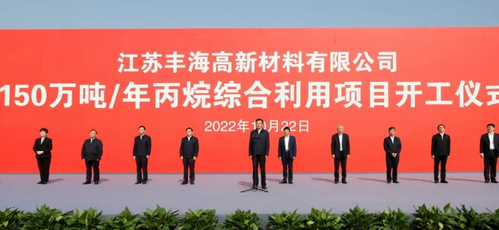 总投资超200亿元！丰海高新材料丙烷综合利用项目开工