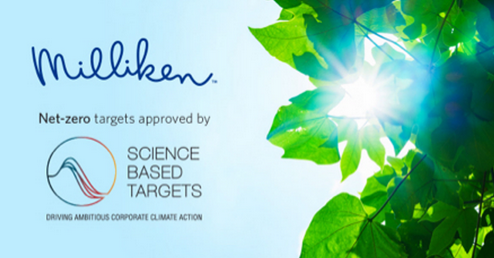 承诺净零未来，美利肯公司2050年科学净零目标获SBTi认证