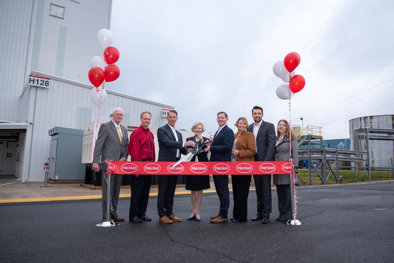新增10,000平方英尺！汉高庆祝其北卡罗来纳州Salisbury工厂扩建完