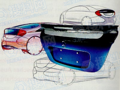 梅赛德斯-奔驰C级跑车尾门