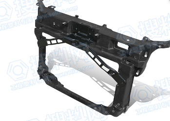 汽车混合前端模块