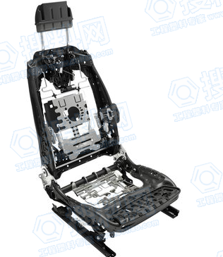 汽车座椅构架