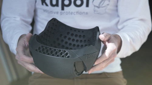 设计师创立3D打印自行车头盔