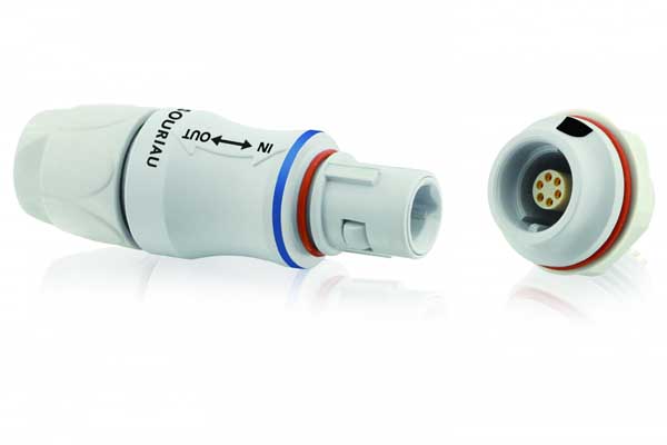 SOURIAU推出医用JMX系列塑料推拉式衔接器