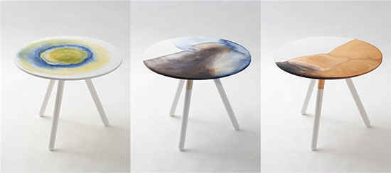 氤氲色彩墨染图画 塑料家具拒绝平庸