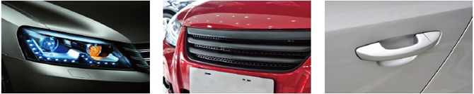 塑料在汽车外饰件中的运用