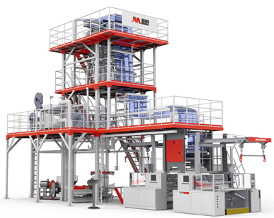 金明精机Classicx系列多层共挤薄膜吹塑机组