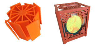 唯美灯具 点亮生活――鑫达推出特性化3D打印灯具