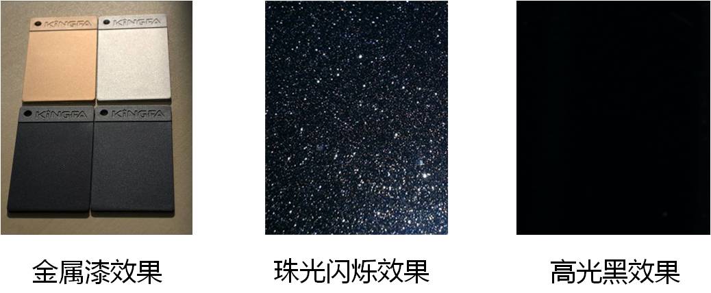 图7 金发科技免喷涂材料效果图