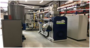 EconCore与MEAF协作开发用于实验室的延续热塑性蜂窝生产挤压机