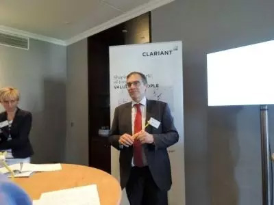 科莱恩颜料业务部策略性市场推广主管PhilippeLazerme