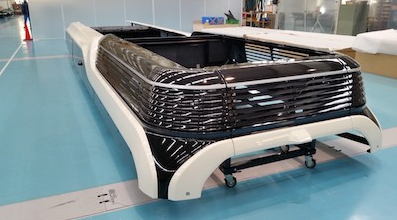 帝人集团采用碳纤维加强塑料打造公交车顶盖