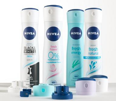 不只用途好，用法也灵敏的妮维雅护肤品包装