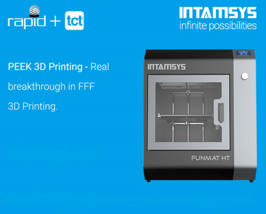 远铸智能在美展出高功能PEEK资料3D打印机 进军北美