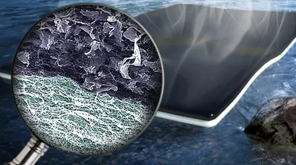 一种简便、廉价污染水的物质――石墨烯生物泡沫