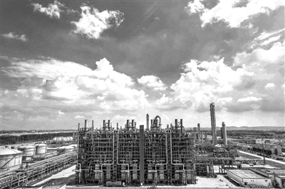 中韩石化烯烃分部消费乙烯88万吨