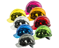 巴斯夫的光坚定剂使半透明平安帽更平安耐用